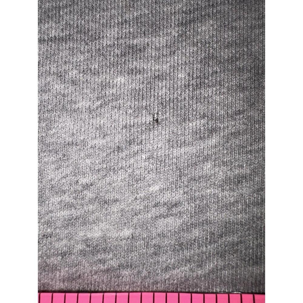 Adidas Sweatshirt Adult XL Gray Black Trefoil Logo Fleece Crewneck Streetwear - Picture 5 of 11